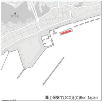 高知港付近において、離岸堤の一部が設置された。