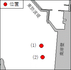 瀬棚港 浅所存在