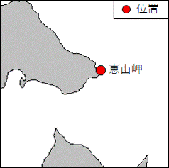 恵山岬　灯台消灯
