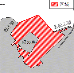 北海道南岸−函館港、第1区　航行禁止