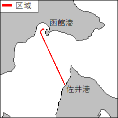 ヨットレース（津軽海峡）