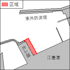 岸壁改良工事(北海道西岸−江差港)