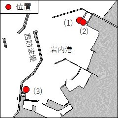 灯付浮標撤去作業