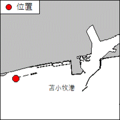 北海道南岸－苫小牧港西方　灯標について