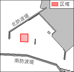 北海道南岸－浦河港　養殖施設設置