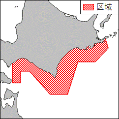 北海道南岸－恵山岬東方～納沙布岬南方　海洋調査査