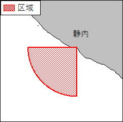 北海道南岸－浦河港北西方　射撃訓練