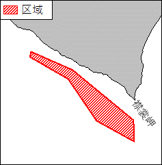 北海道南岸－苫小牧港南東方～襟裳岬南方　海洋調査