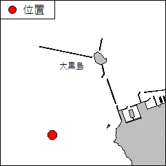 北海道南岸－室蘭港付近　灯付浮標撤去