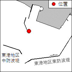 北海道南岸－苫小牧港、第4区　灯付浮標消灯