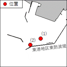 灯付浮標一時撤去