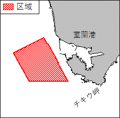 北海道南岸－室蘭港付近　水路測量