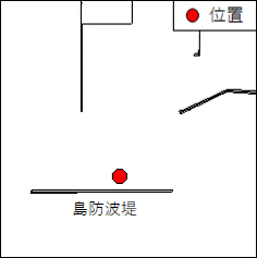 灯付浮標一時撤去