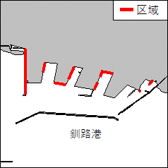 岸壁点検作業