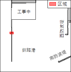 防波堤築造工事