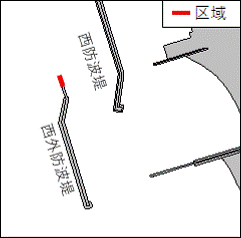 防波堤延長等