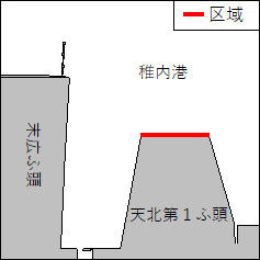 岸壁点検作業