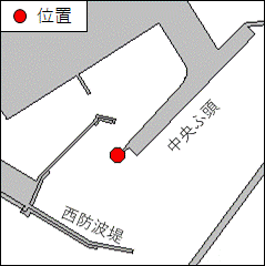簡易標識灯撤去