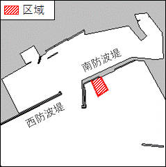 防波堤改良工事