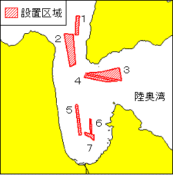 漁具設置1（陸奥湾）