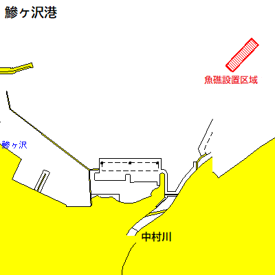 魚礁設置工事（鰺ヶ沢港）