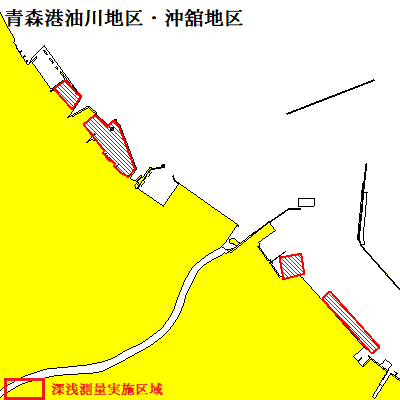 深浅測量等（青森港）