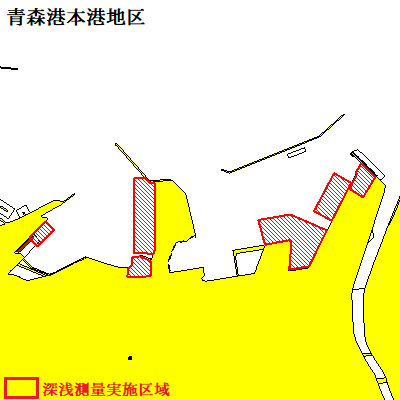 深浅測量等（青森港）