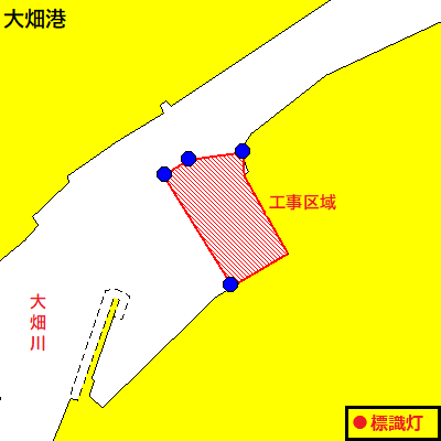 浚渫工事（大畑港）