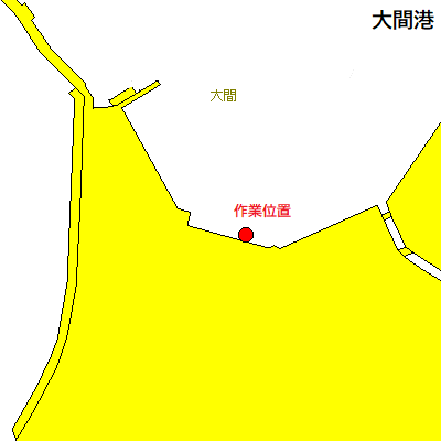 検潮管点検作業（大間港）