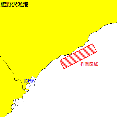 深浅測量等(脇野沢漁港)