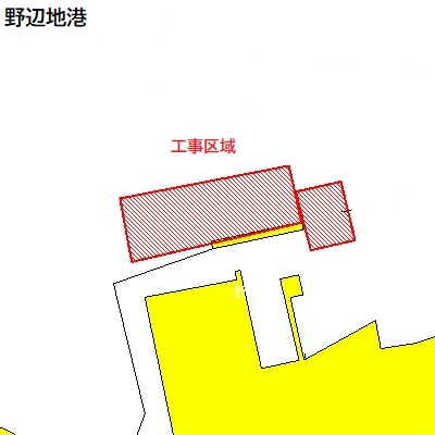 防波堤基礎工事（野辺地港）