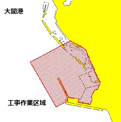 構造物保守点検整備作業（大間港）