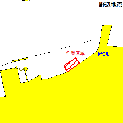 船揚場造成工事(野辺地港)