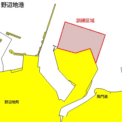 水難救助訓練(野辺地港)