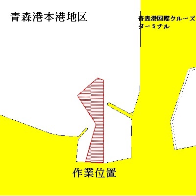 採水作業(青森港本港地区)
