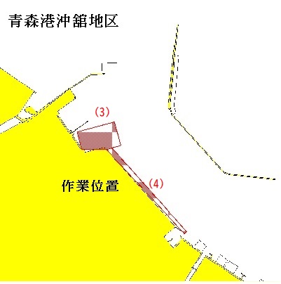 測量作業(青森港本港地区、油川地区)