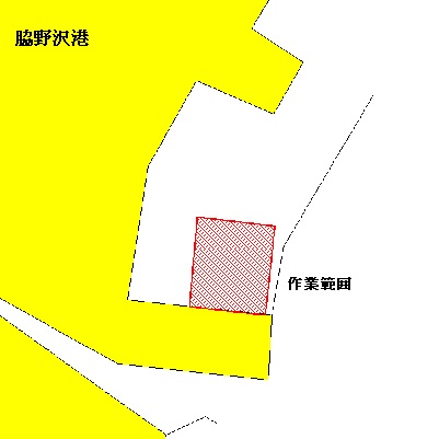 岸壁整備工事(脇野沢港)