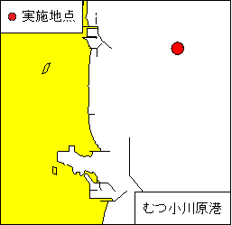 潜水作業(むつ小川原港)
