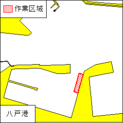 掘下げ作業等(八戸港、第2区)