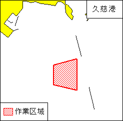 係留浮標設置作業(久慈港)