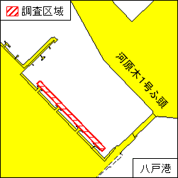 水路測量(八戸港、第3区)