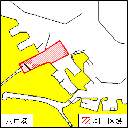 水路測量(八戸港、第3区)