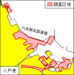 水路測量(八戸港、第1区、第2区及び第3区)
