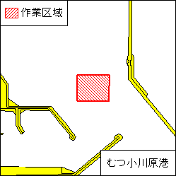 灯浮標交換作業(むつ小川原港)