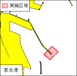 灯付浮標点検作業（宮古港）