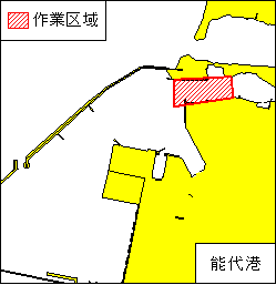 堀下げ作業(能代港)