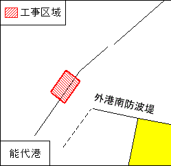 防波堤改築工事(能代港)