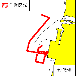 潜水作業等（能代港）