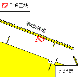 掘下げ作業（北浦港）