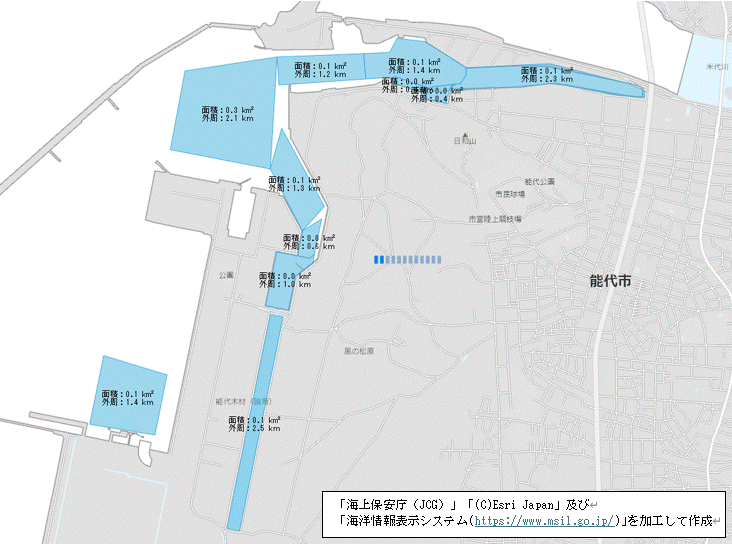 深浅測量（能代港）